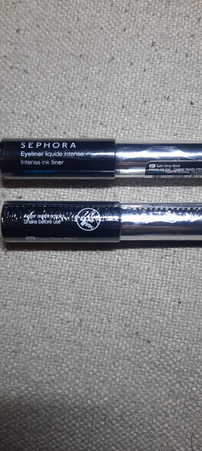 New x2 Sephora Intense Ink Liner - 01 Satin Deep Black 🌱 - photo 3