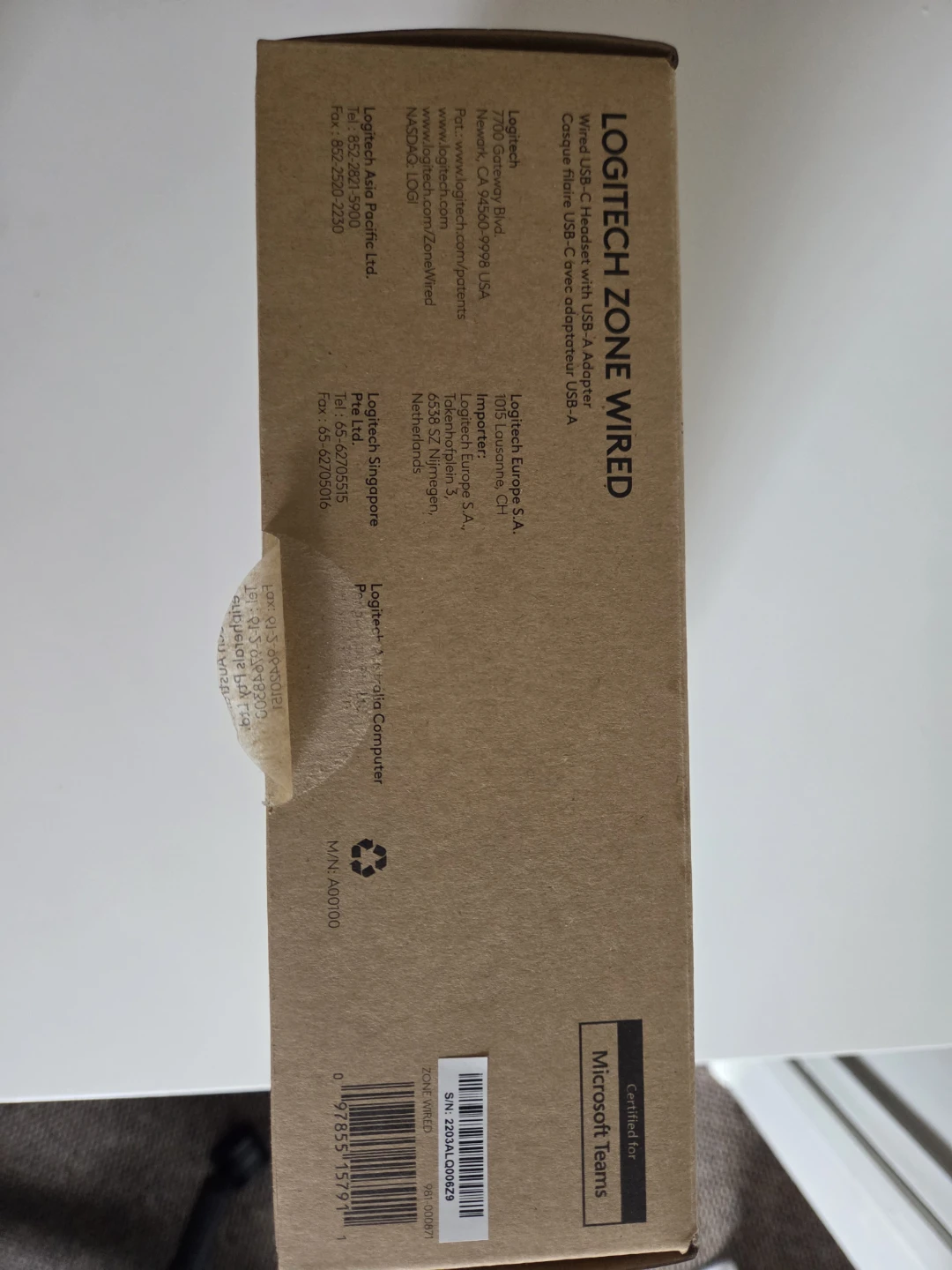 Logitech Zone Wired USB-C Headset with USB-A Adapter - photo 3