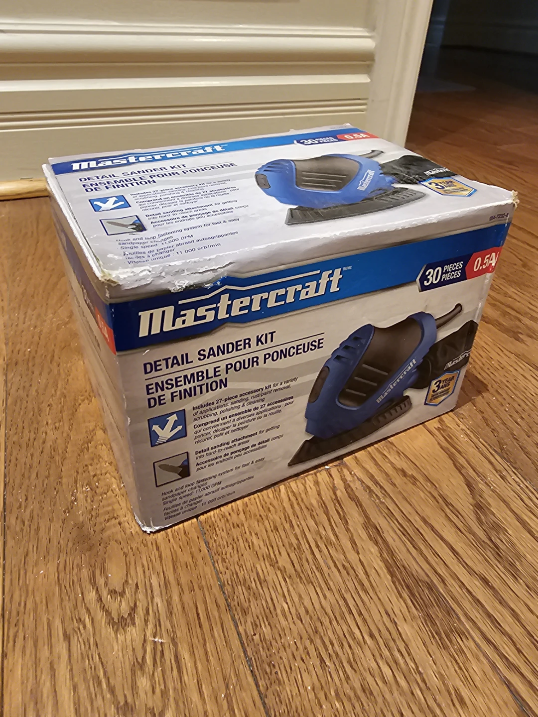 Mastercraft Detail Sander Kit with 27-Piece Accessory Kit
