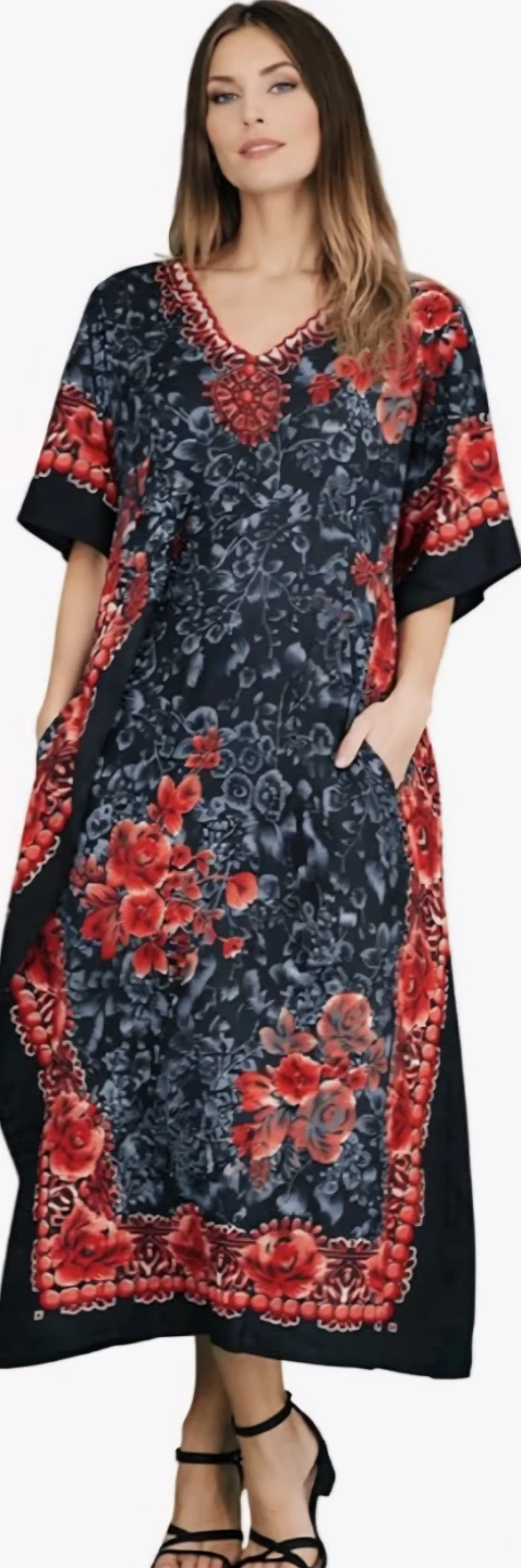 Miss Lavish London Women's  Kaftan Maxi Dress - photo 5