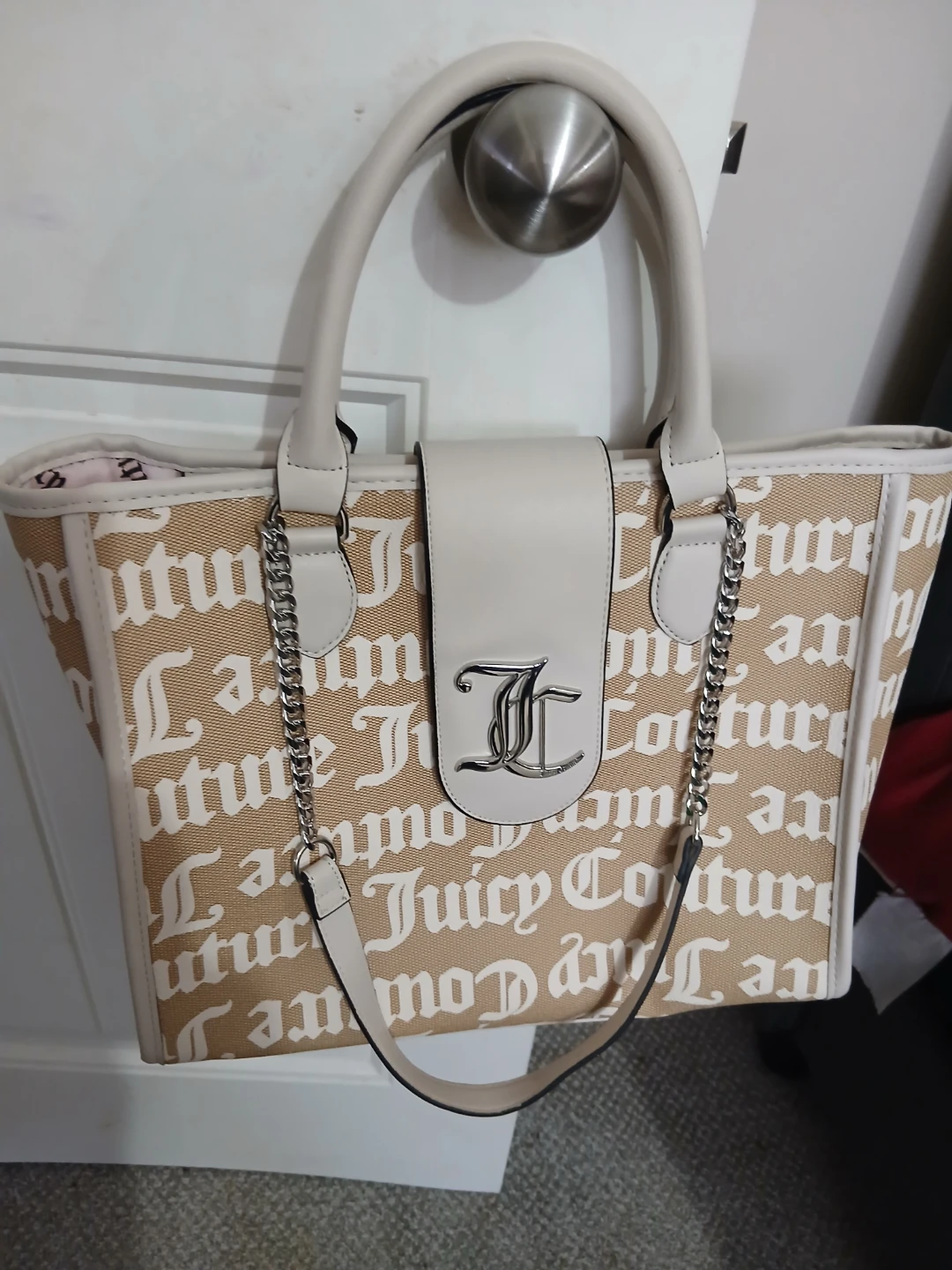 Juicy Couture Tote Bag with Coin Pouch