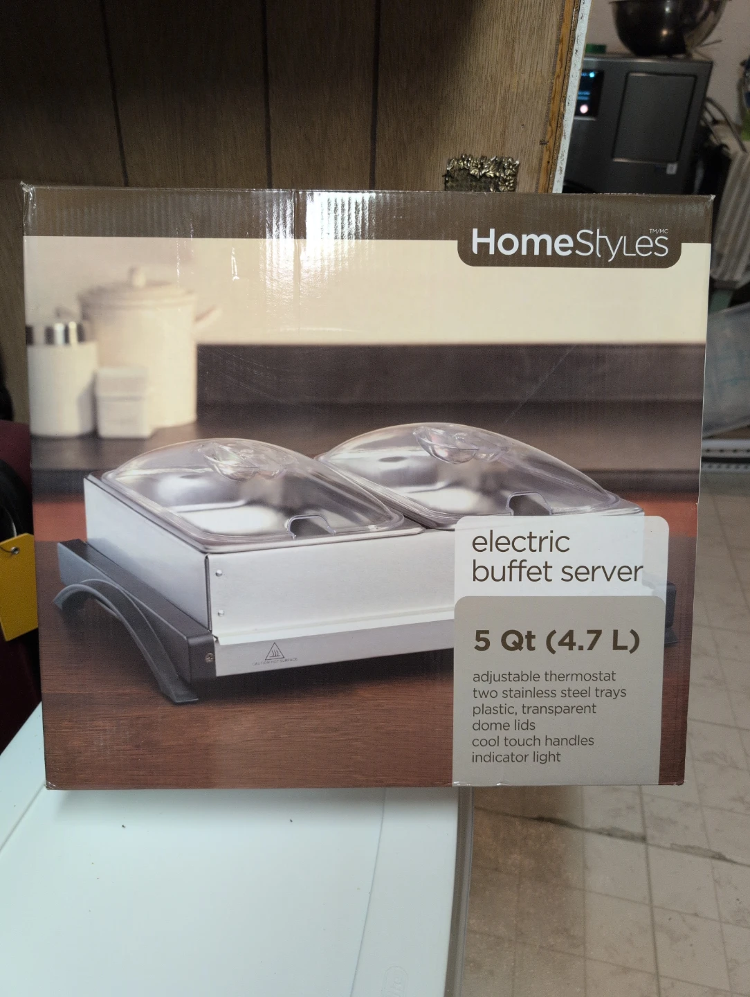 HomeStyles Electric Buffet Server - 5 Qt (4.7 L)