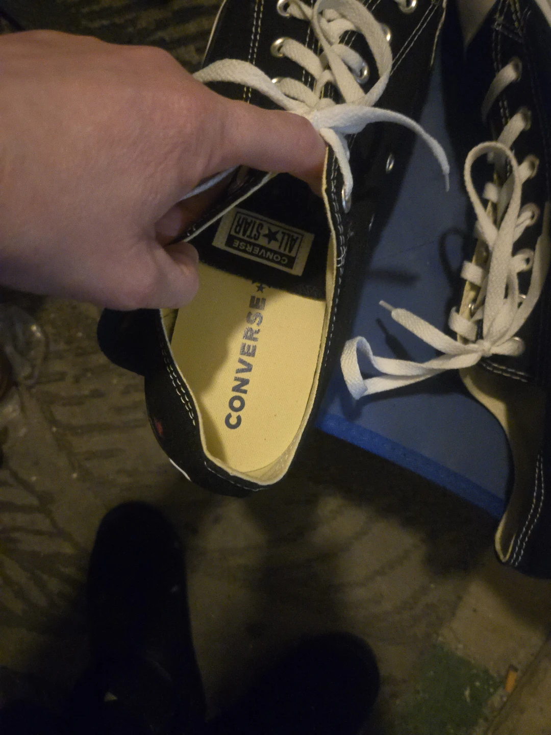 Converse All Star Chuck Taylor Black Canvas Sneakers - photo 3