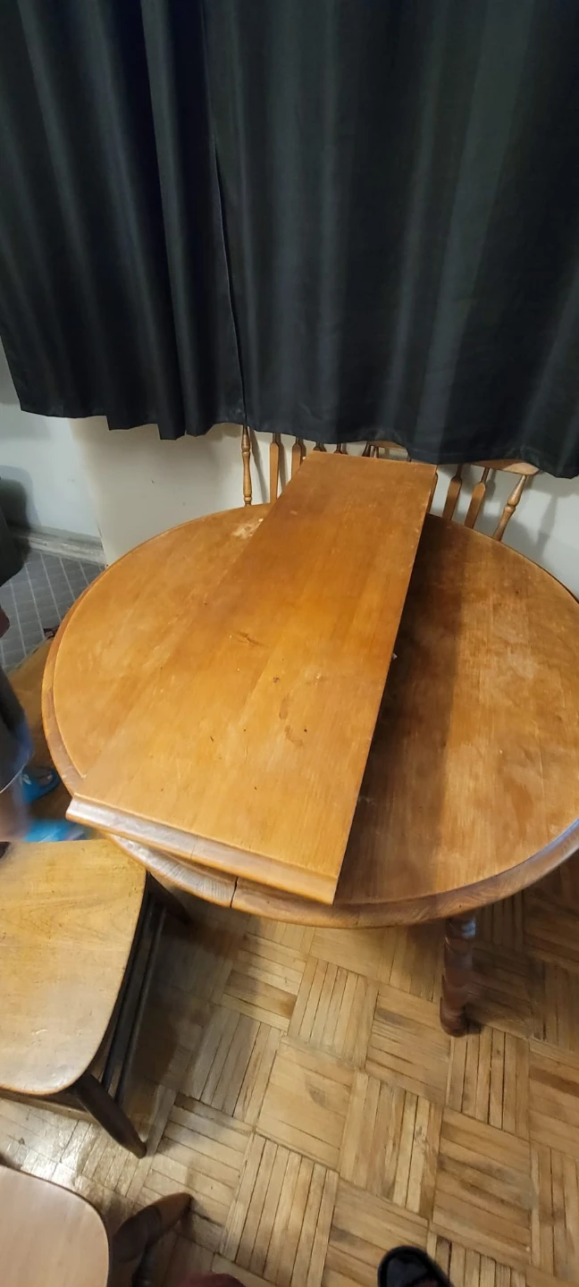 Wooden Dining Table with 4 Chairs - photo 3