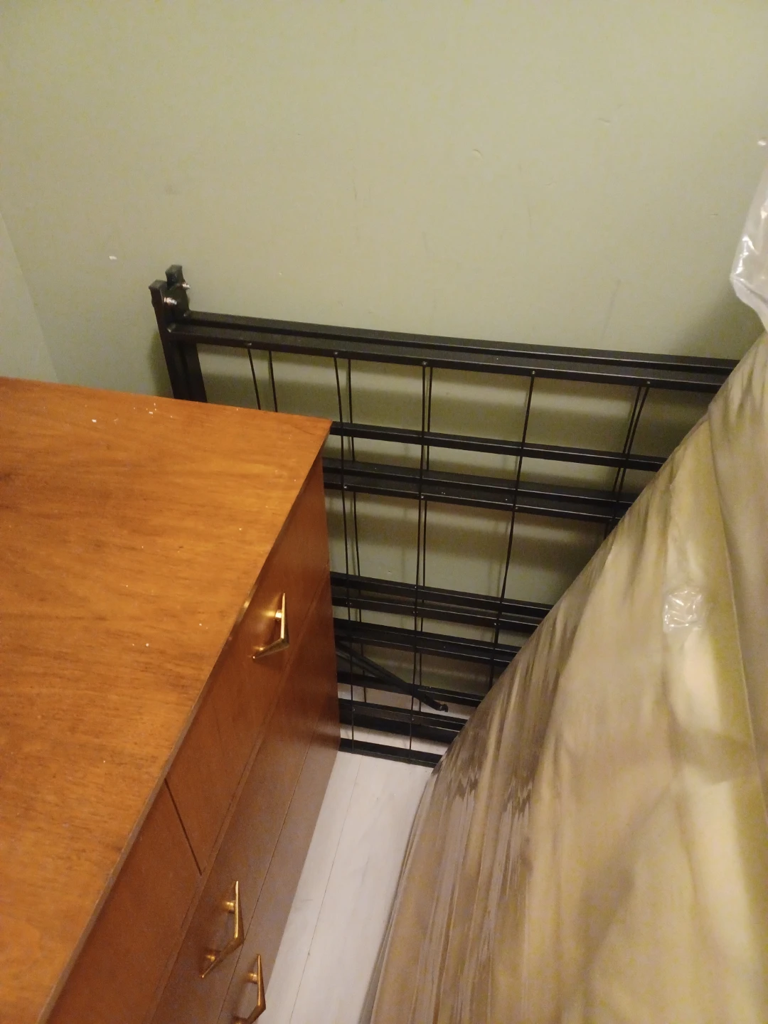 Black Metal Bed Frame