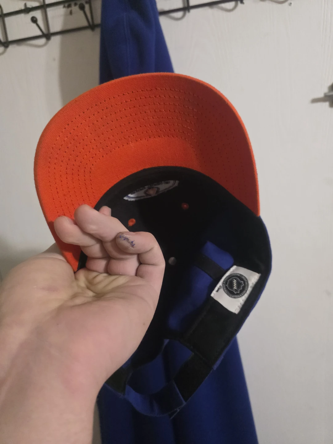 Edmonton Oilers Cap OSFA Adjustable Blue - photo 2
