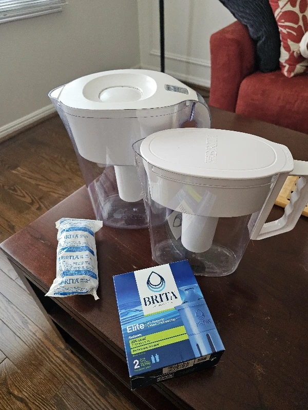 Brita Water Pitcher with Elite Replacement Filter