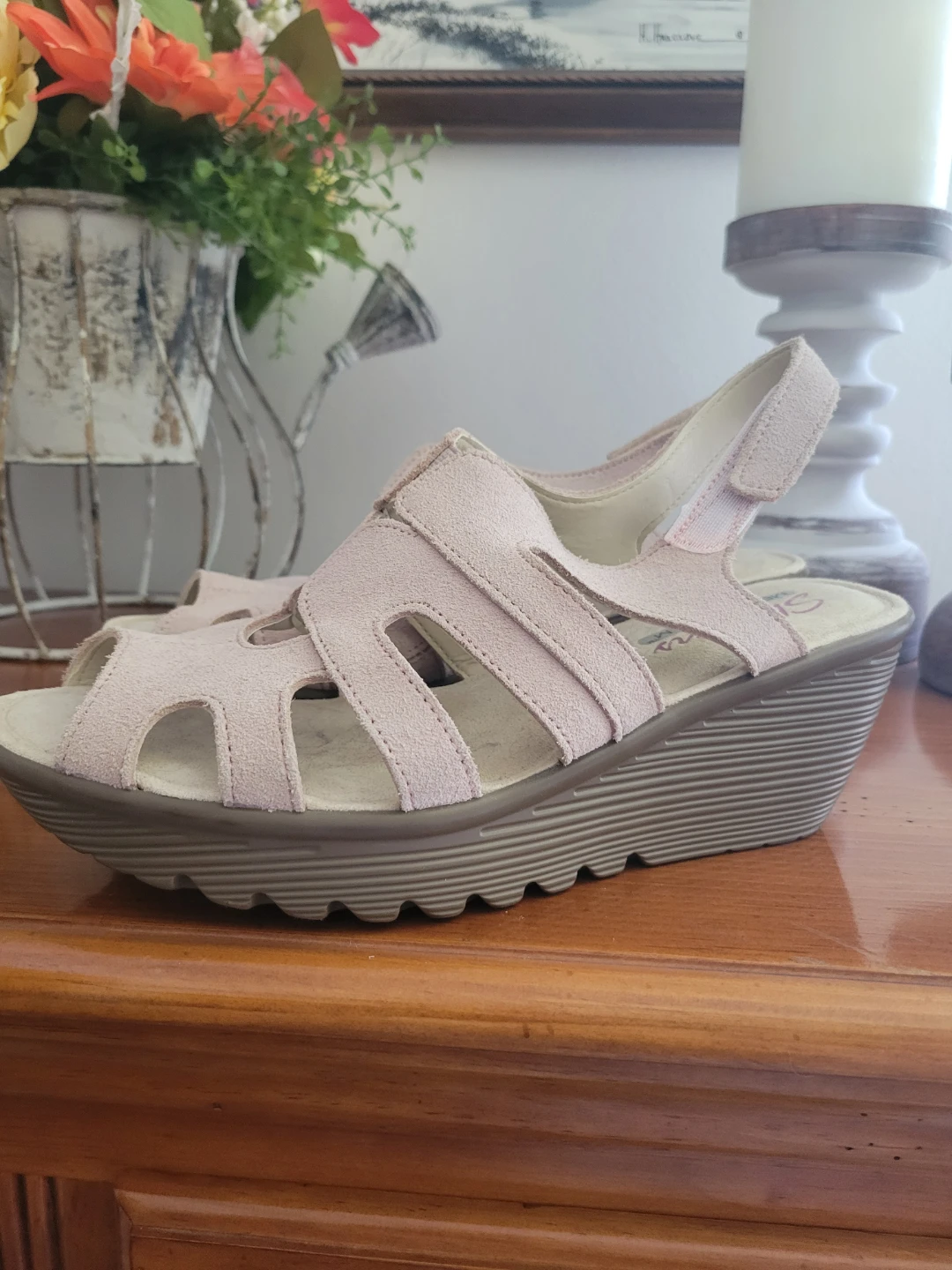 Skechers Memory Foam Women's Wedge Sandals