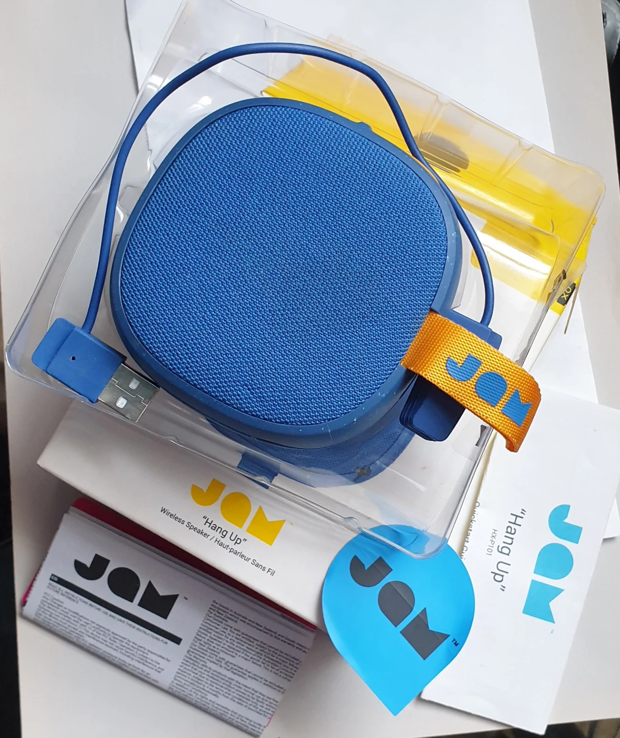JAM Hang Up Bluetooth Speaker - Blue - photo 4