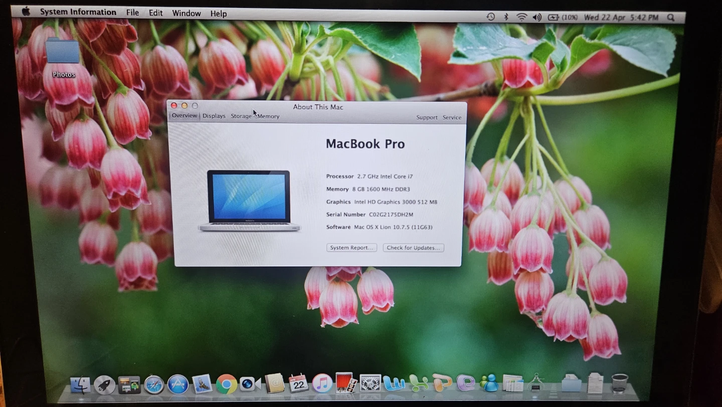 MacBook Pro 2011, 13-inch Intel Core i7, 500GB, 8RAM - photo 2