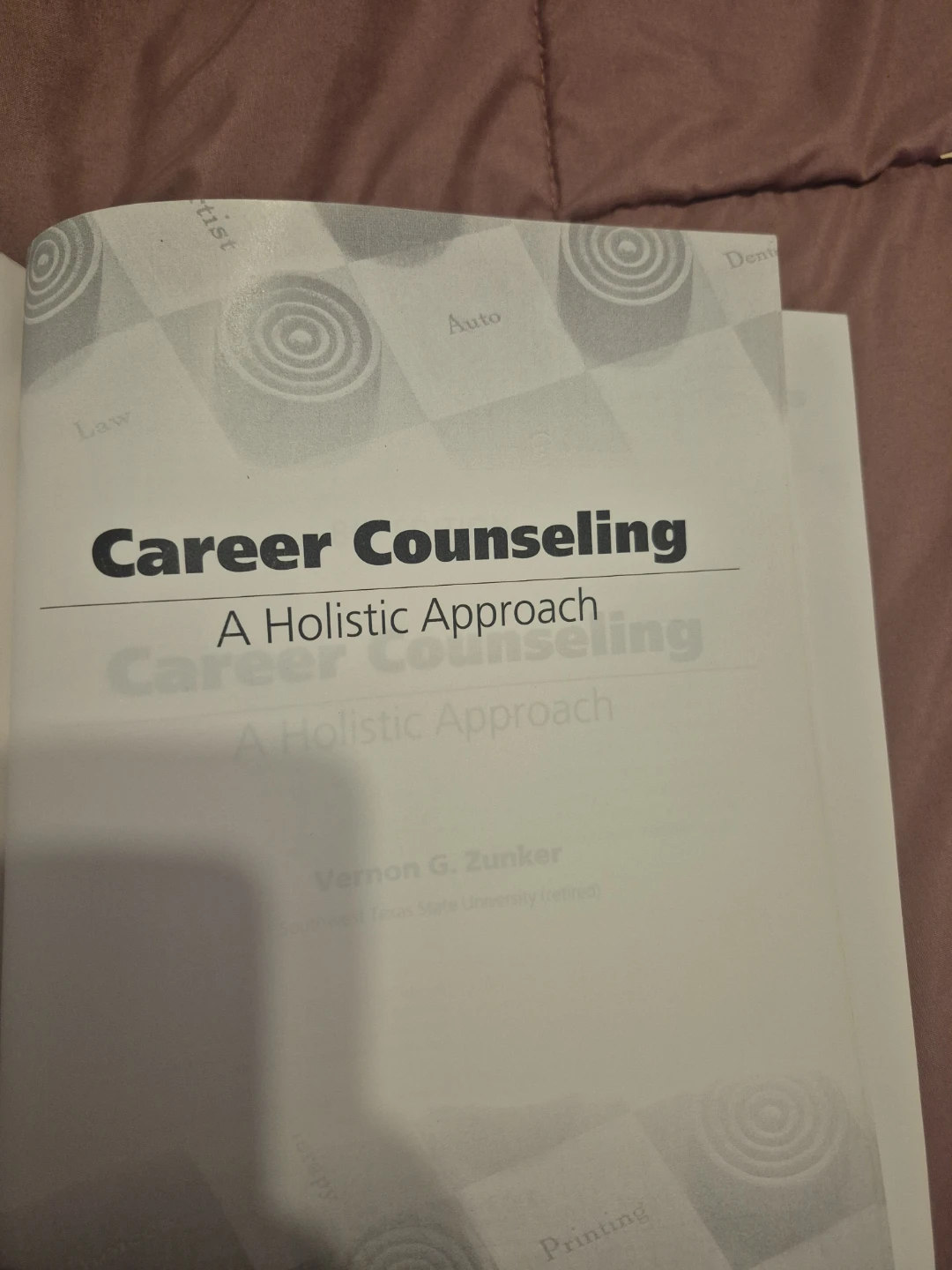 Career Counseling: G. Zunker (Eighth Edition) - photo 2