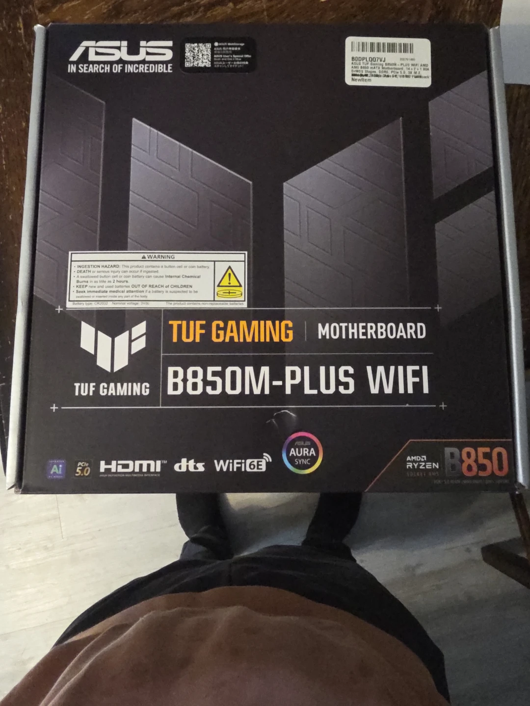 ASUS TUF Gaming B850M-Plus WiFi 6e am5 Motherboard - photo 3