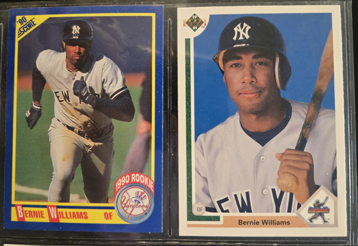 54 Rookie Baseball Cards 1988-1992, NRMT-MT - photo 3