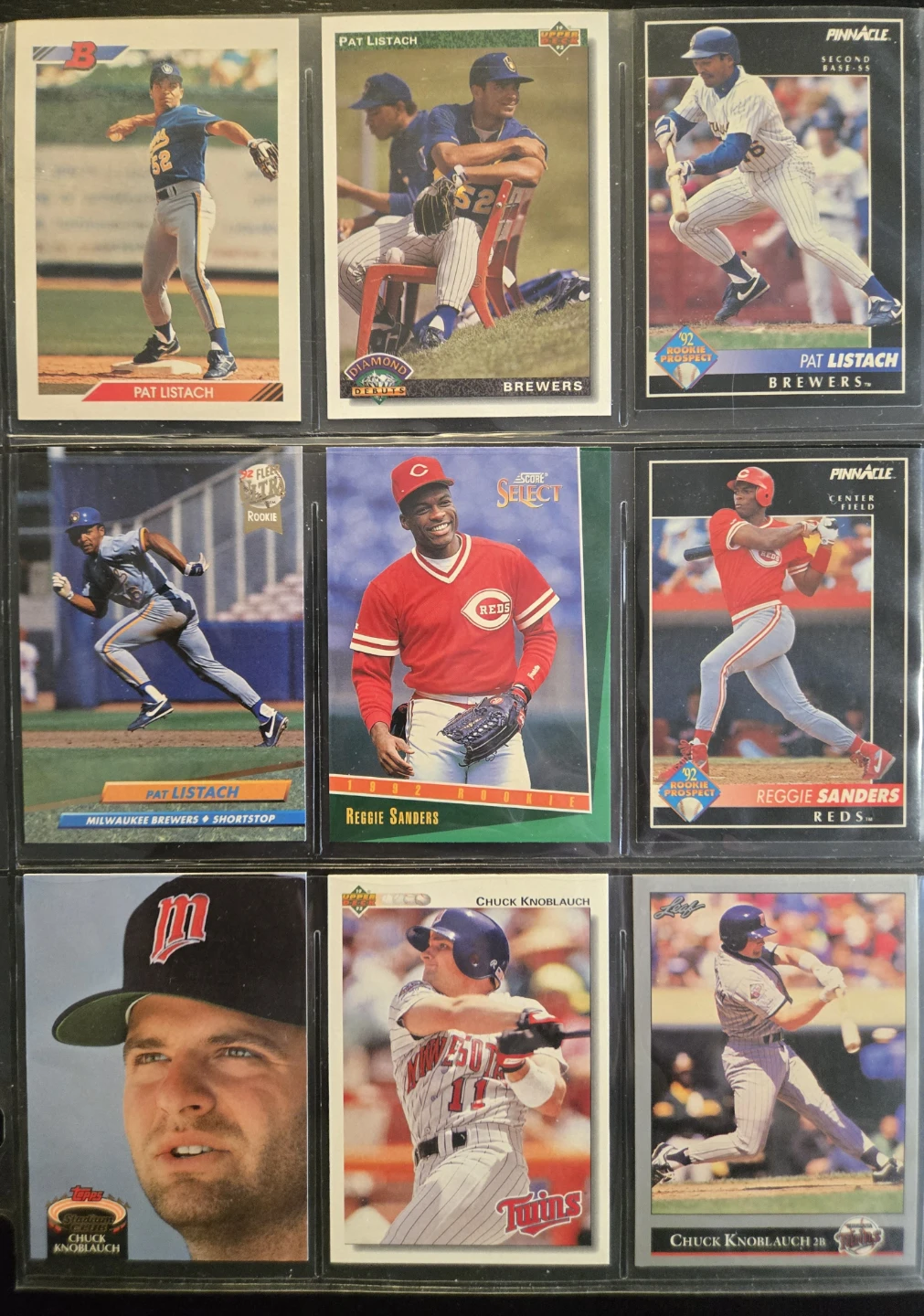54 Rookie Baseball Cards 1988-1992, NRMT-MT - photo 5