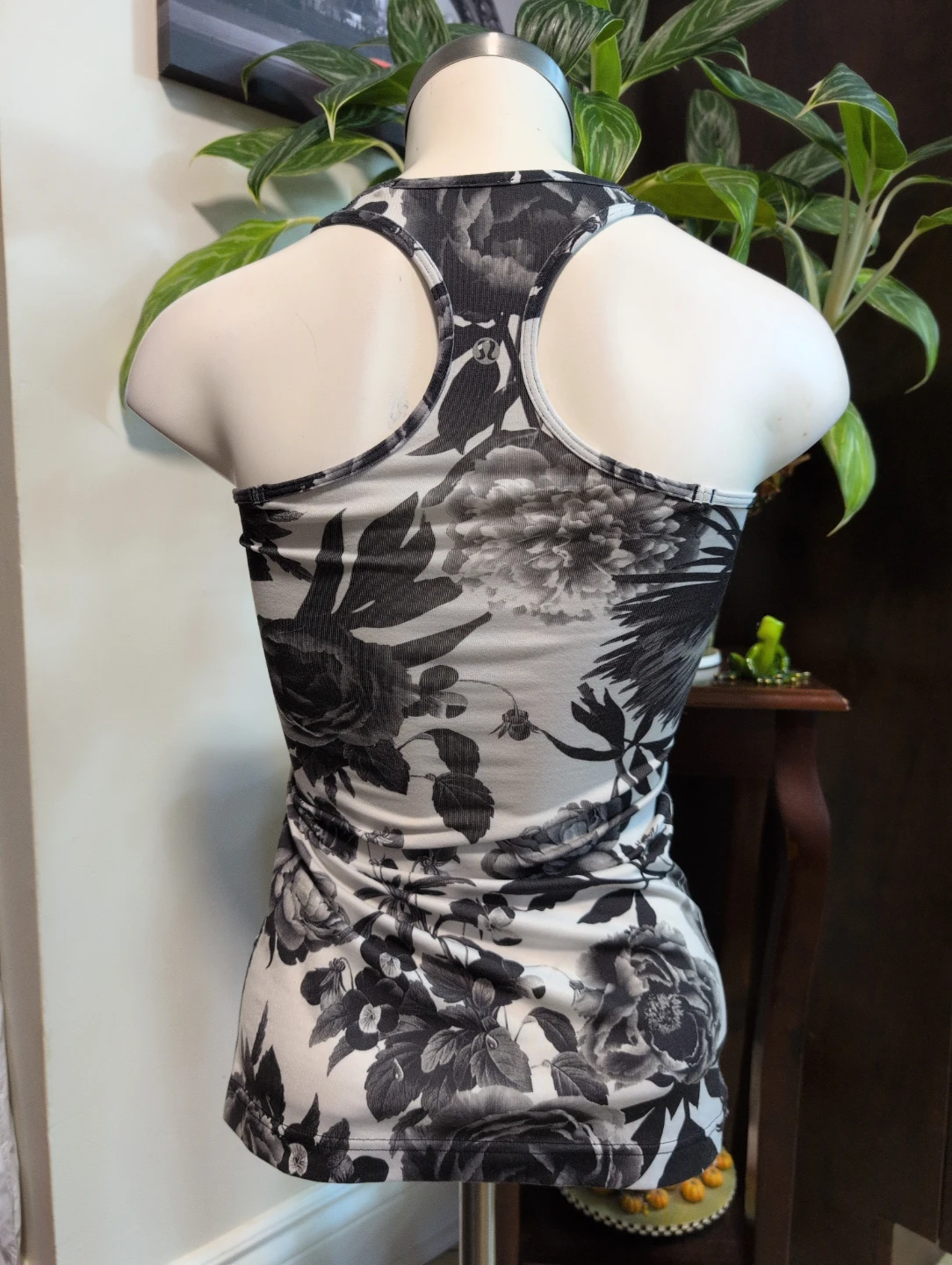 Women's Floral Racerback Tank Top - photo 3