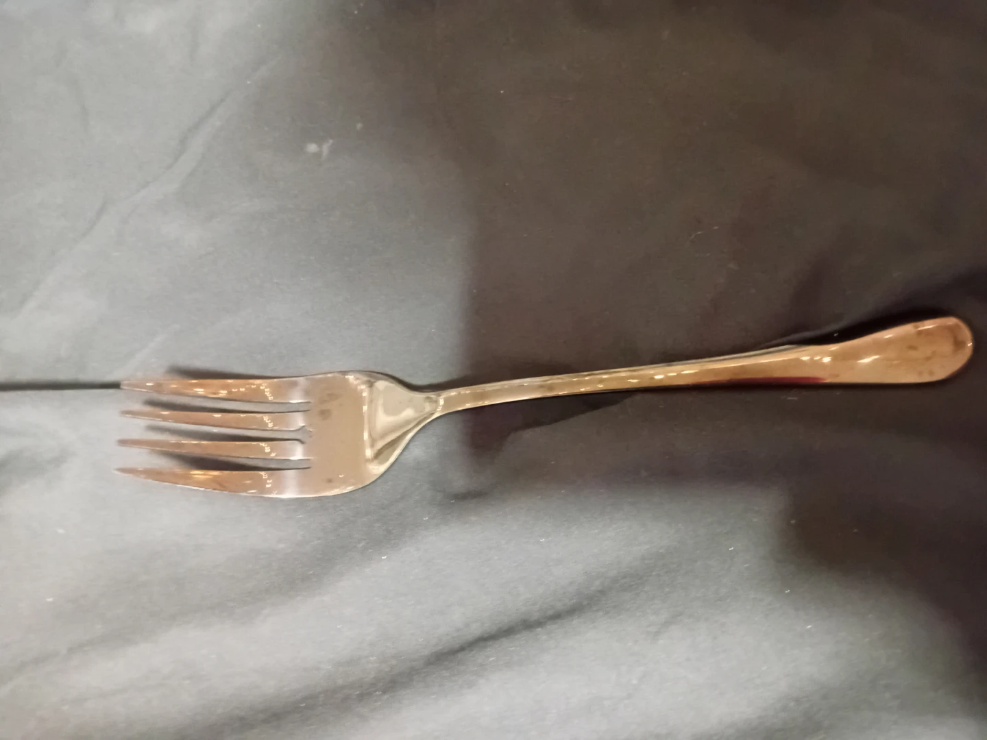 Silver-tone Dinner Fork