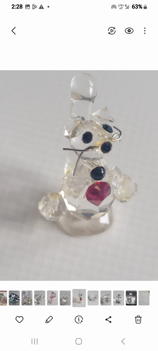 Swarovski crystal figurin - photo 2