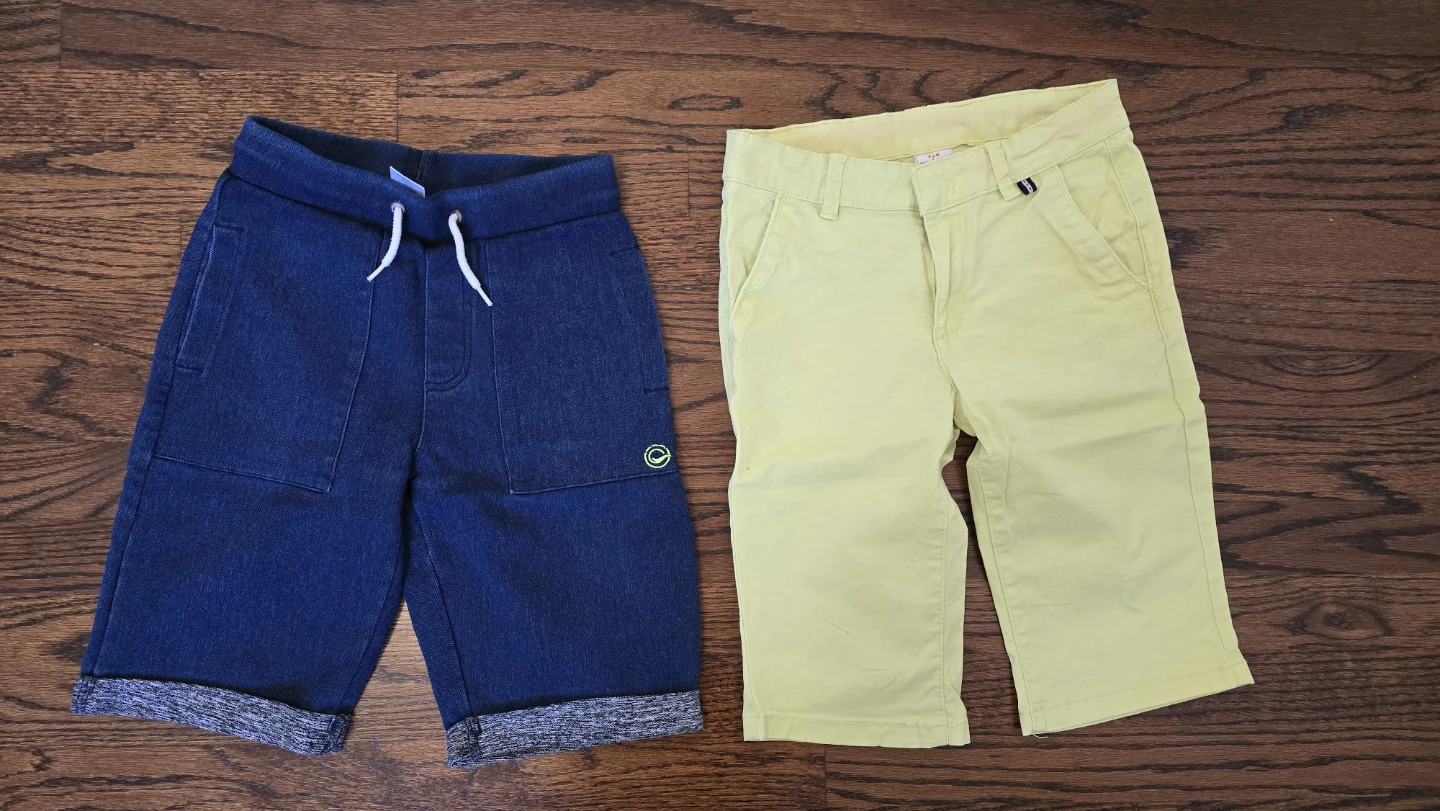 2 boys Denim Shorts - Size 10Y