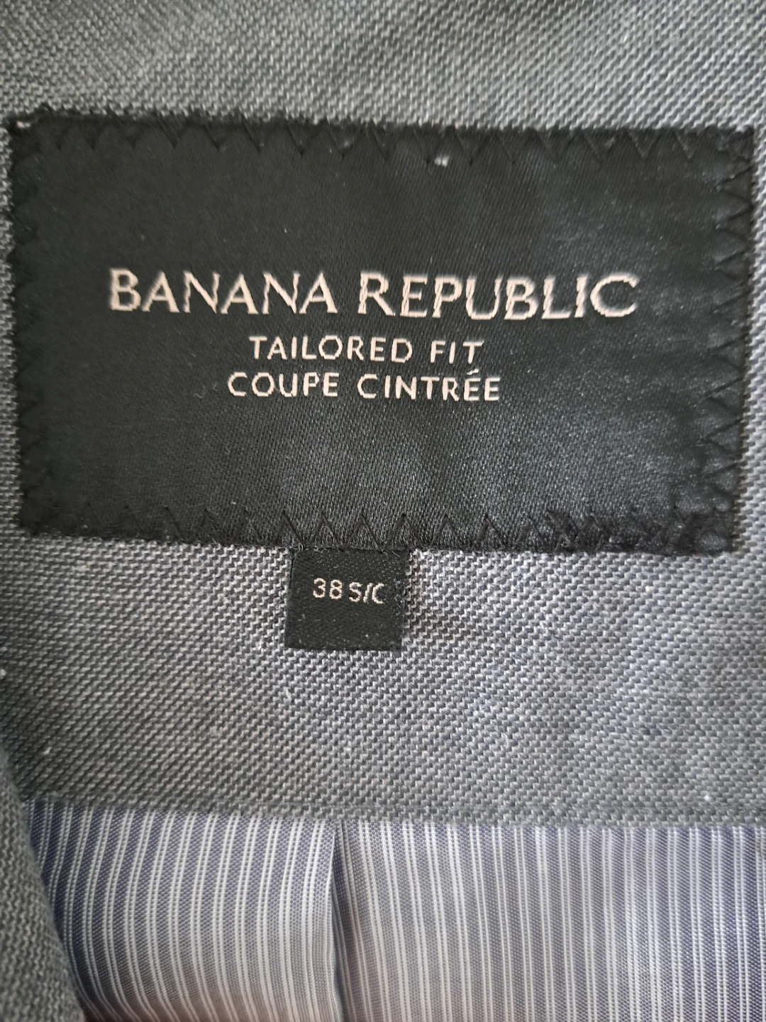 Banana Republic Tailored Fit Grey Blazer - photo 2