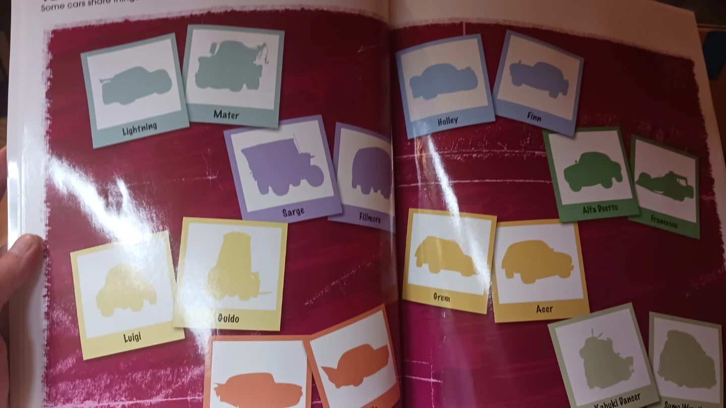 Disney Pixar Cars 2 Sticker Book Treasury - photo 4