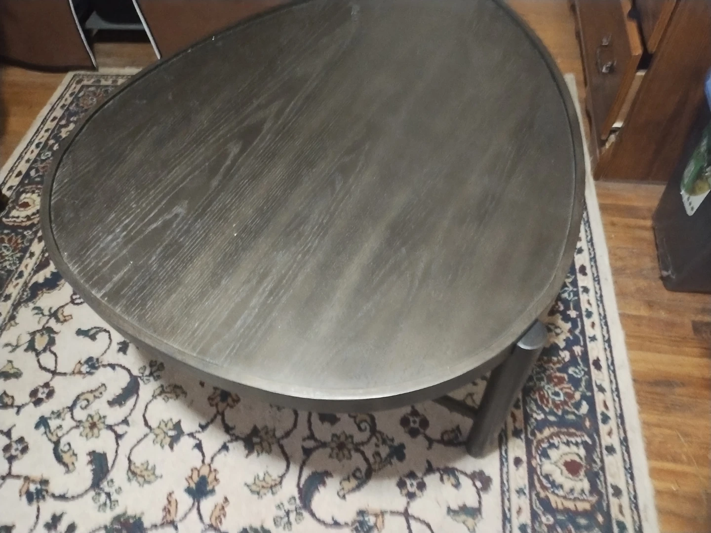 Grey Wooden Coffee Table