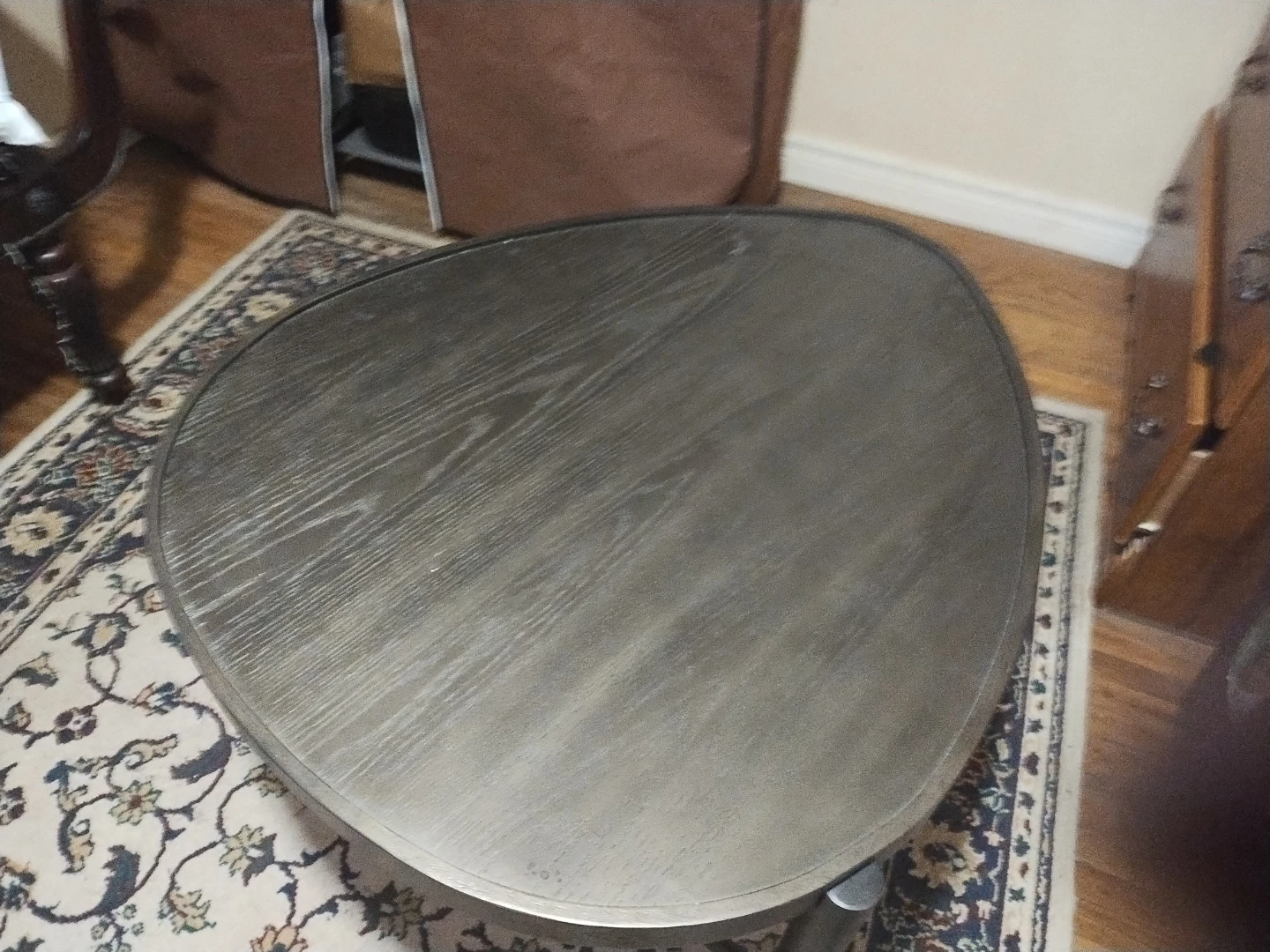 Grey Wooden Coffee Table - photo 2