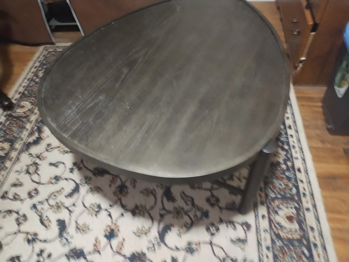 Grey Wooden Coffee Table - photo 3