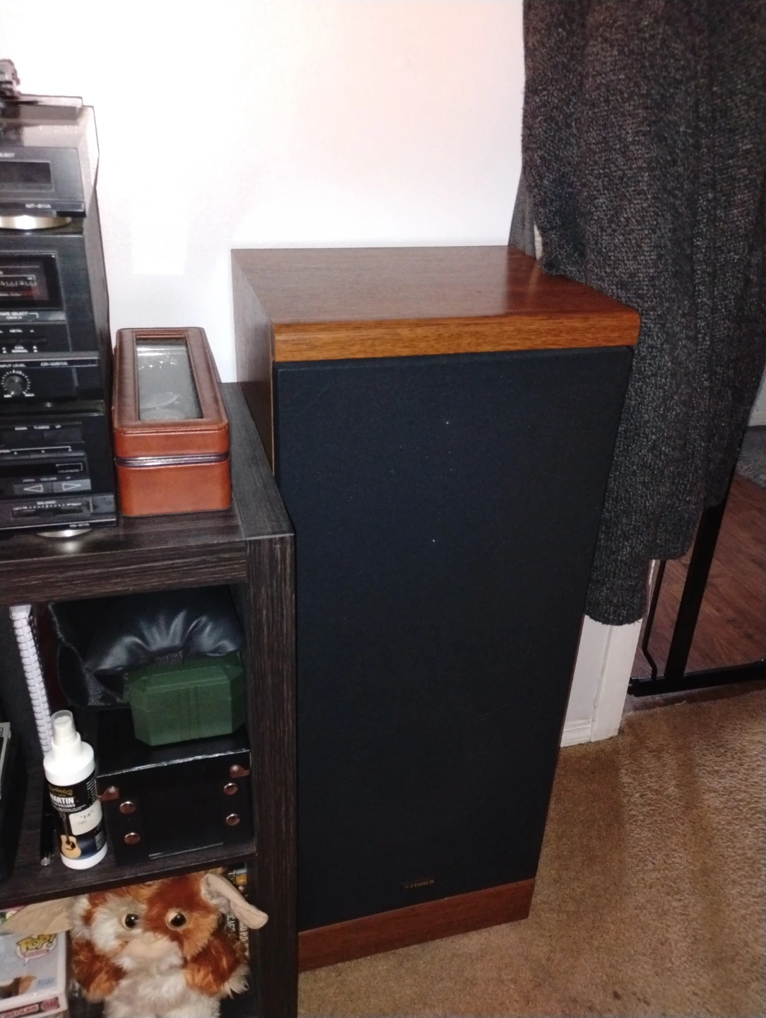 Fisher Stereo System with Turntable, Cassette Deck, and Receiver
