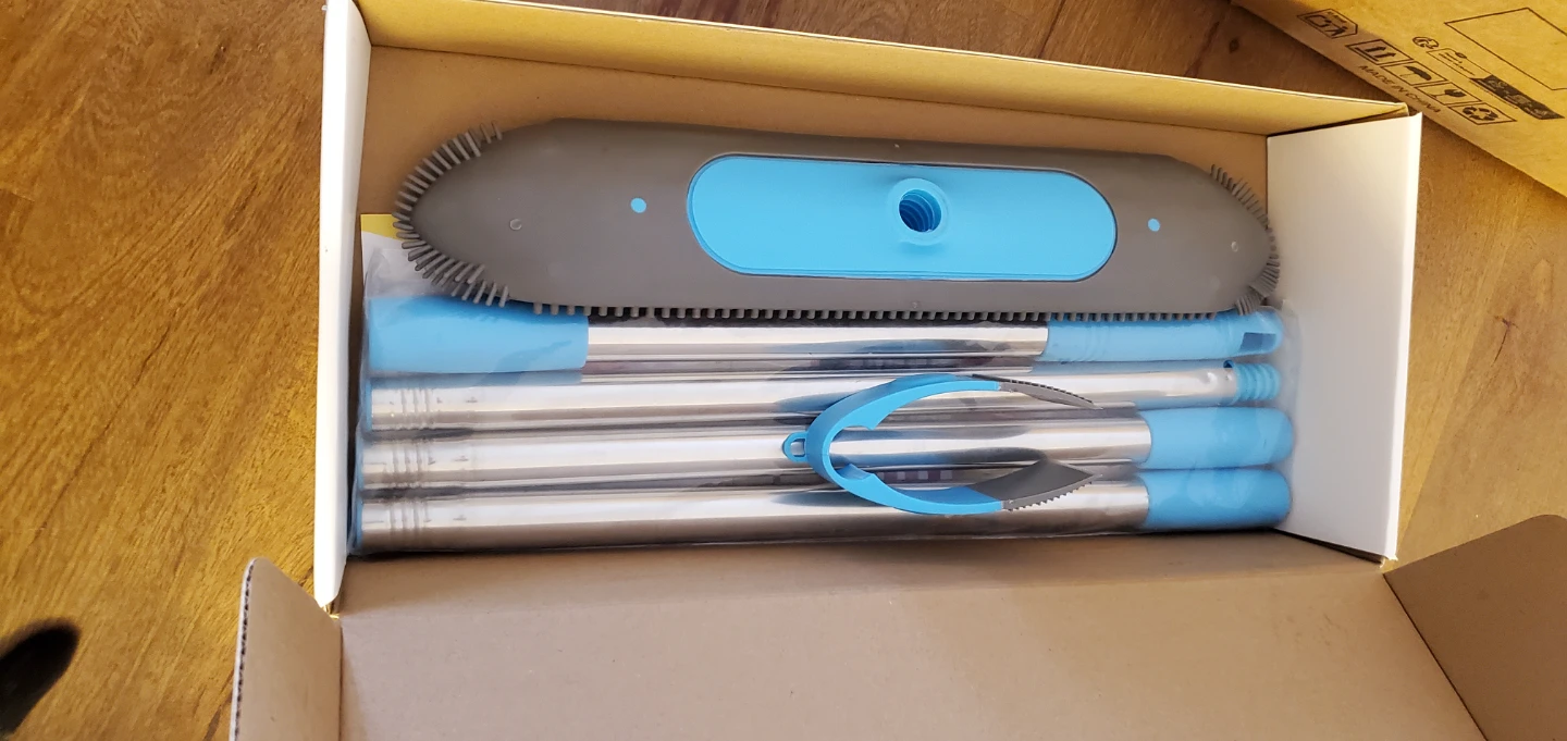 3-in-1 Pet Hair Removal Tool with Extension Pole - photo 2
