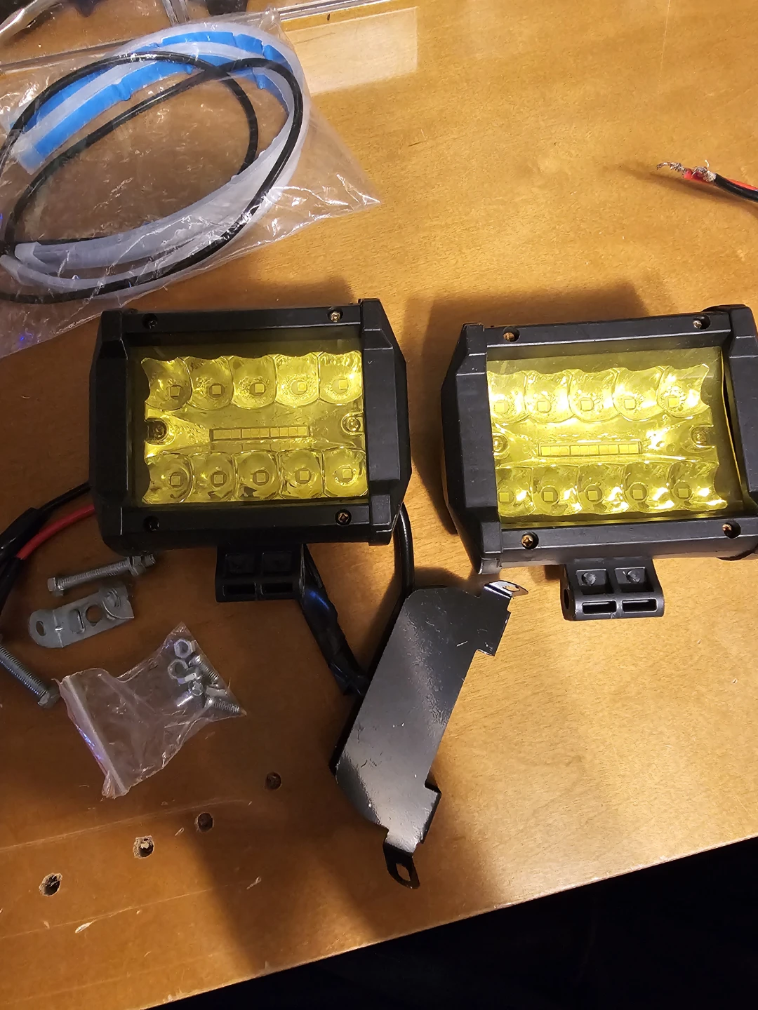 Yellow LED Light Bar - Spot/Flood Combo - photo 4