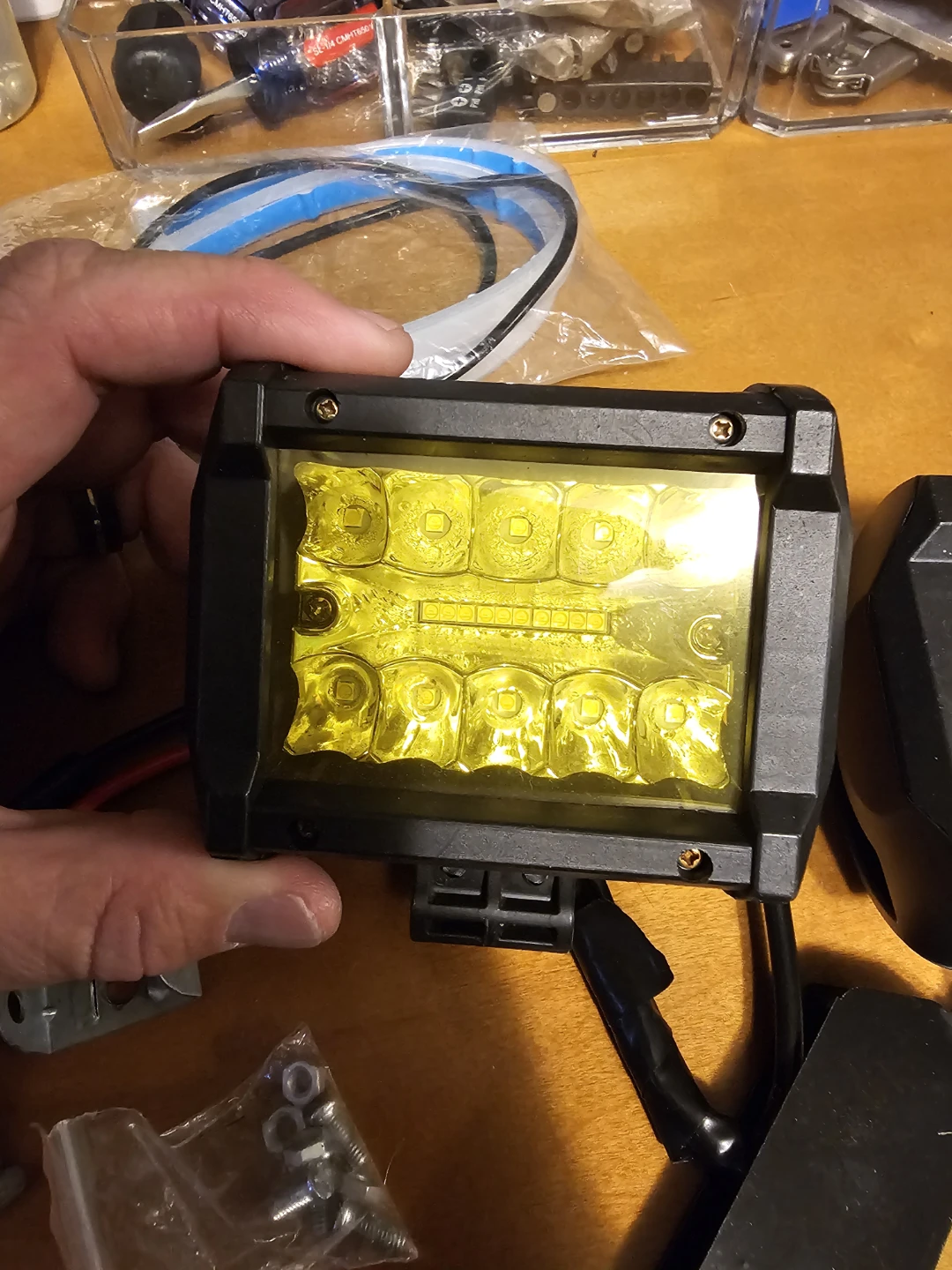 Yellow LED Light Bar - Spot/Flood Combo - photo 5
