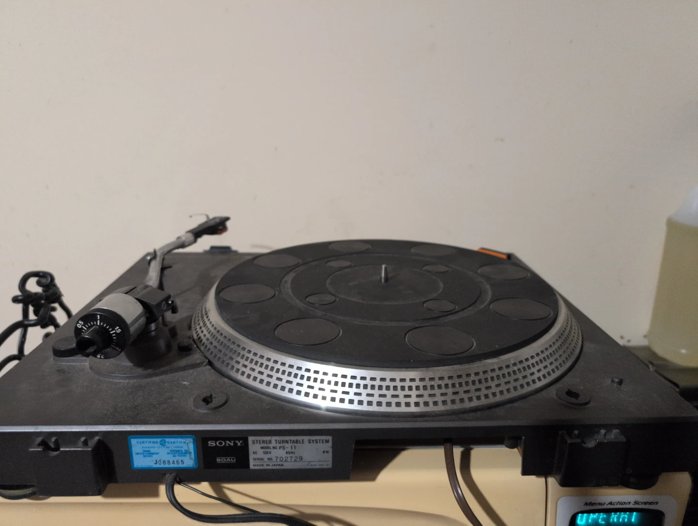 Sony Stereo Turntable System - photo 3