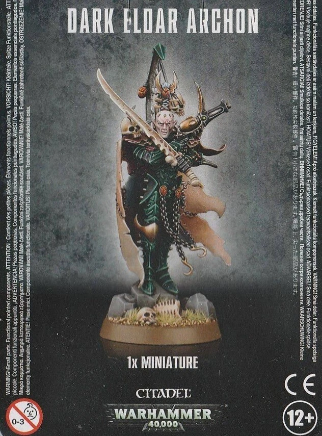 Drukhari (a.k.a Dark Eldar) Archon, 2013 Version NoS