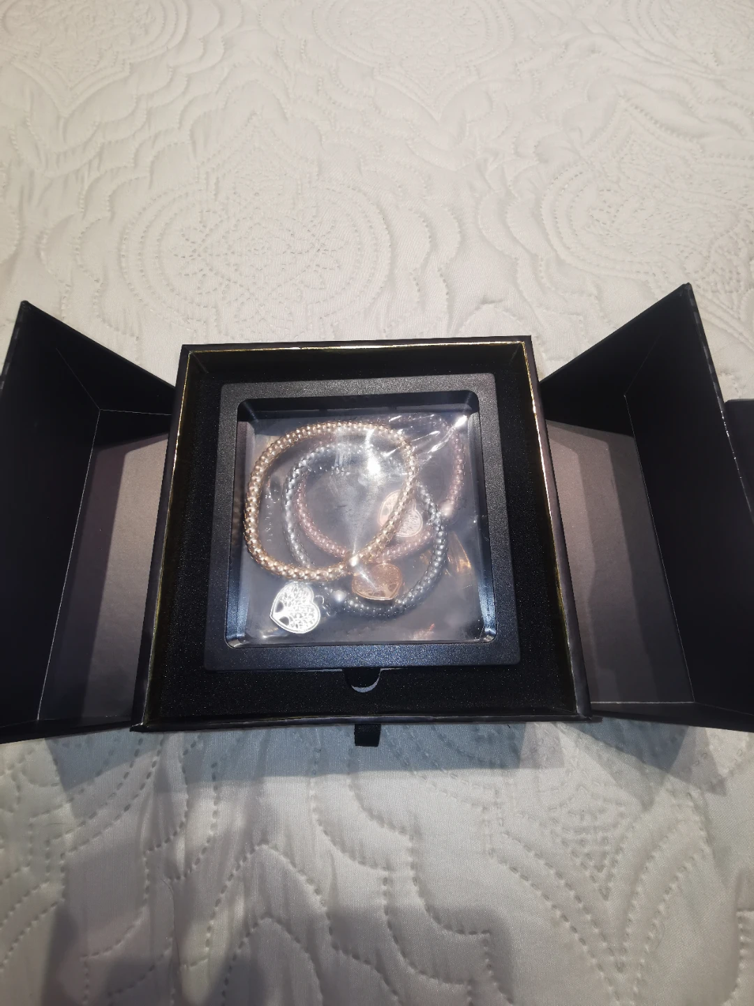 Capital Charms Set of 3 Stretch Bracelets - photo 3