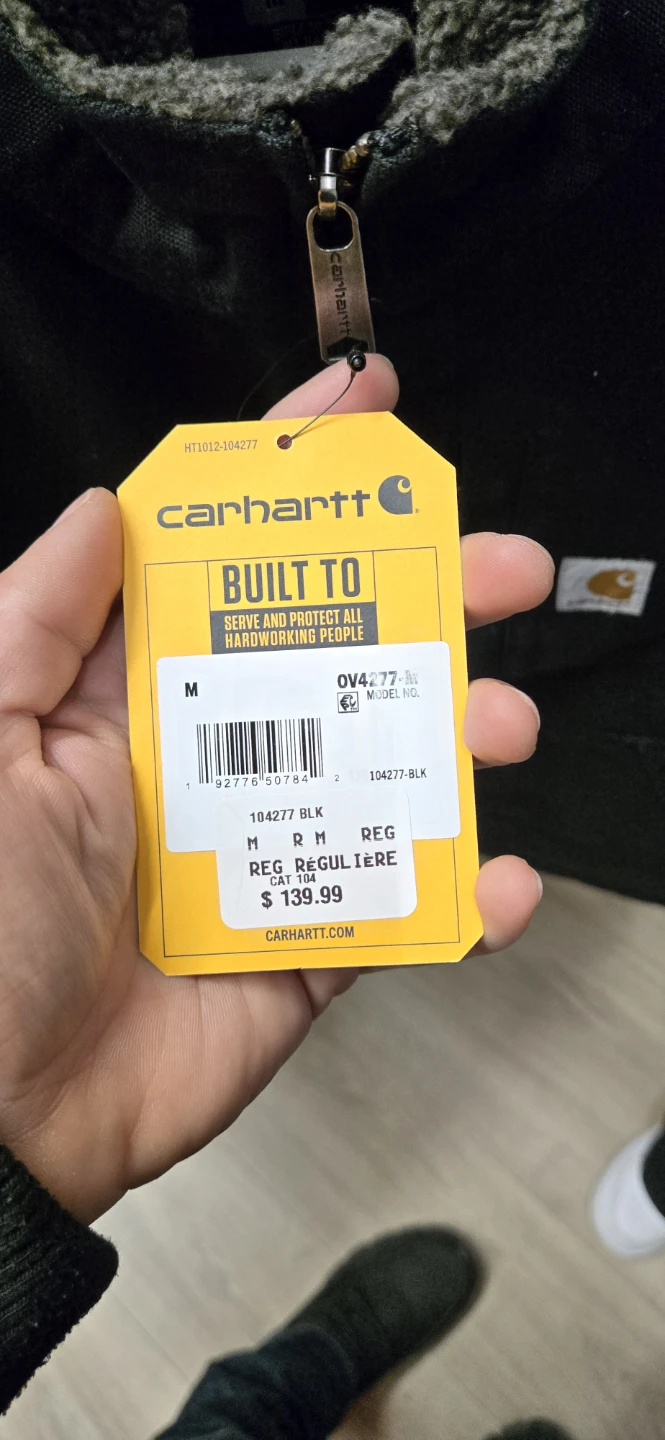 Carhartt Black Sherpa Lined Vest - photo 3