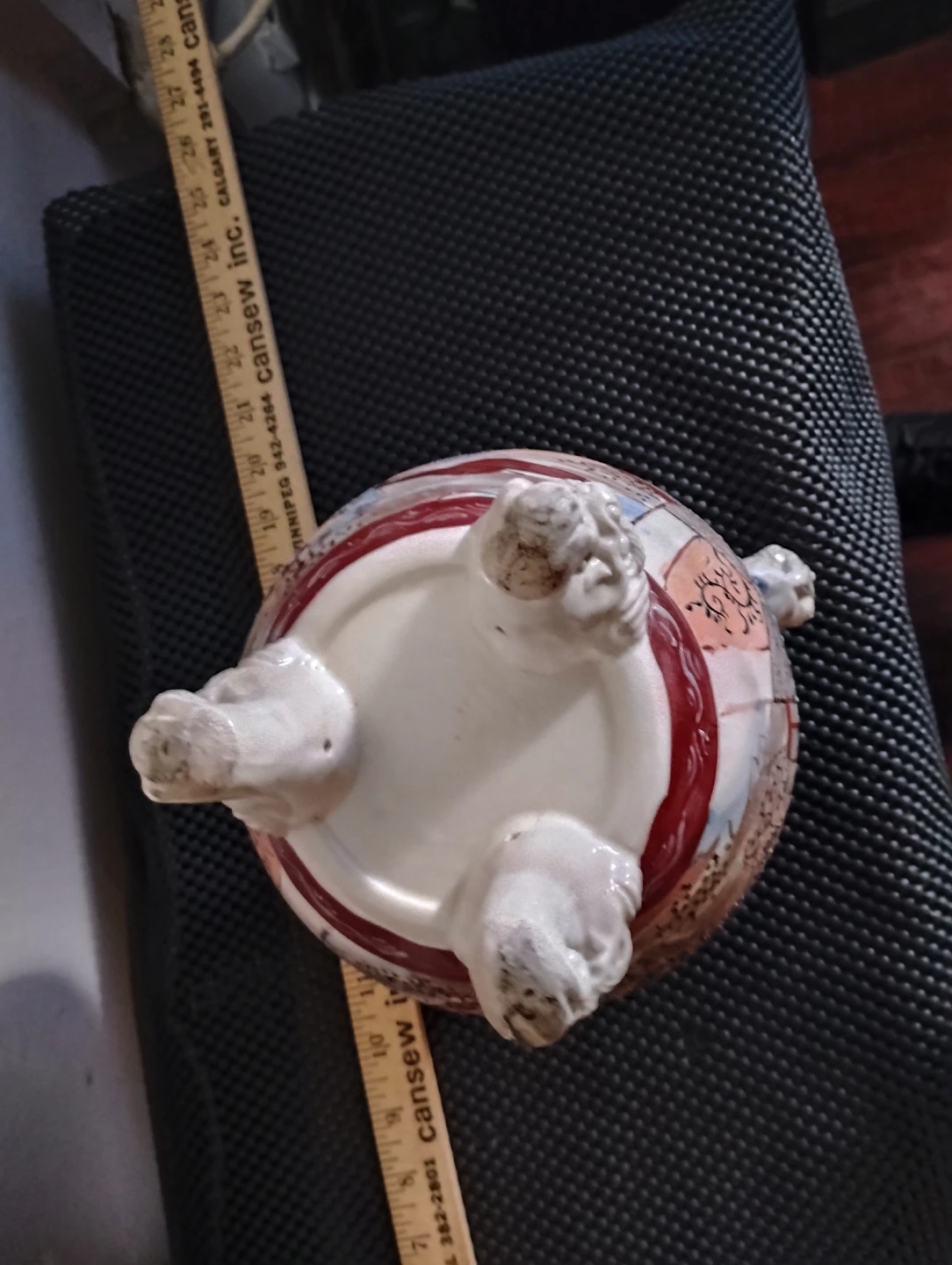 Vintage Vase with Foo Dog Handles - photo 5