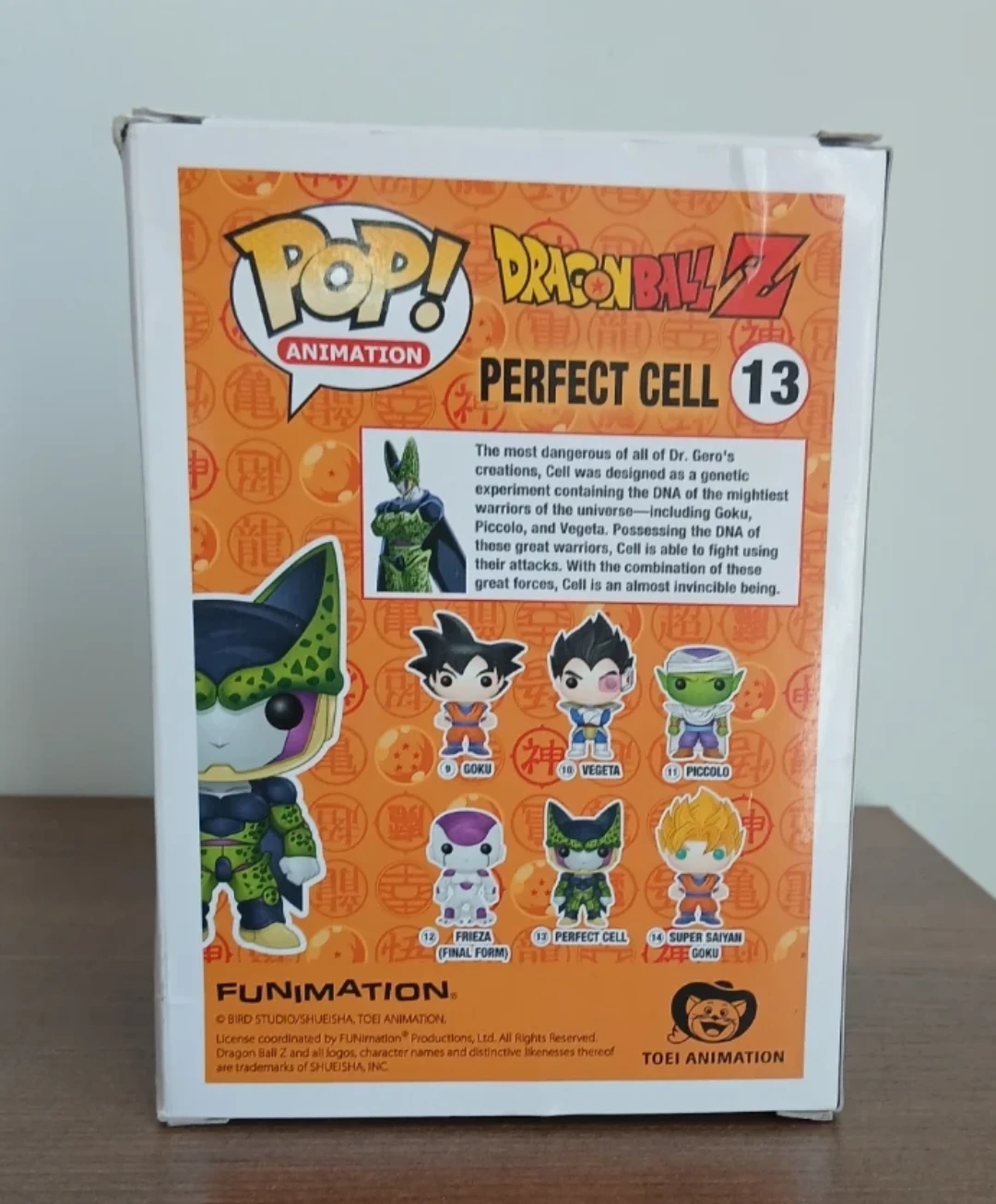 Funko Pop! Dragon Ball Z Perfect Cell Vinyl Figure #13 - photo 2