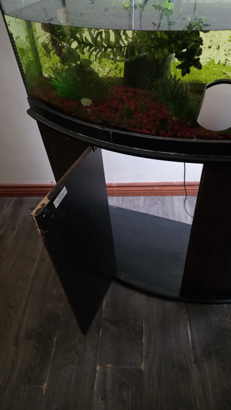 Curved Corner Aquarium with Stand - photo 2