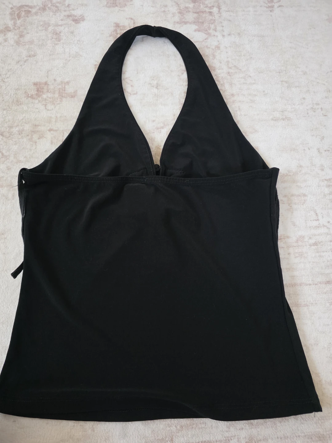 Black Halter Top with Frogs - photo 2