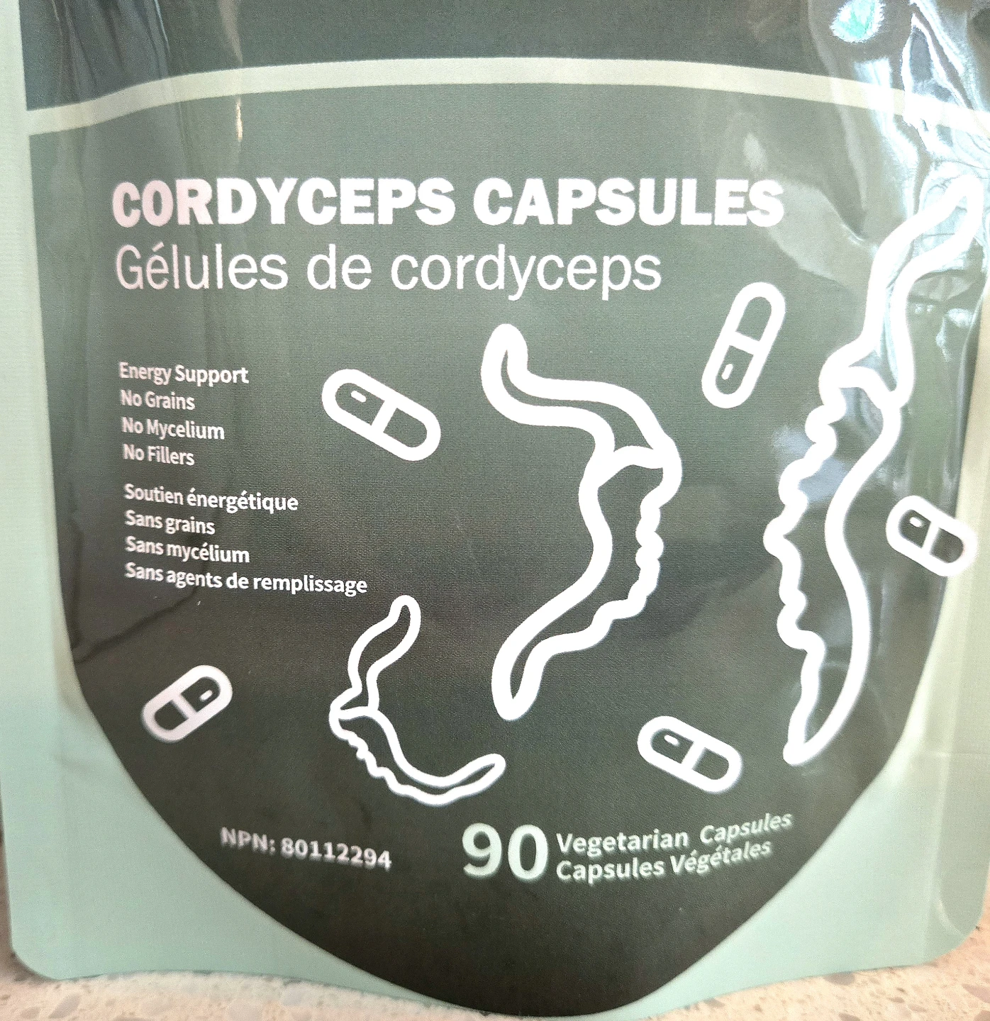 Hellomush Cordyceps Capsules, 90 Vegetarian Capsules - photo 2