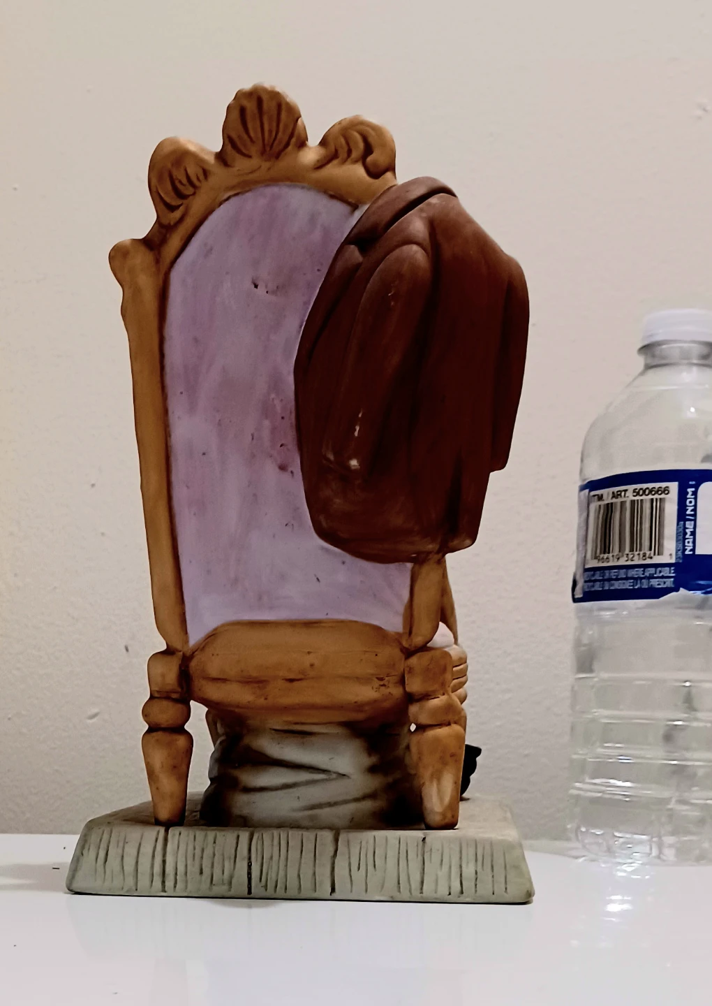 Hand Painted Drunk Musician IBW Porcelain Statue - photo 4