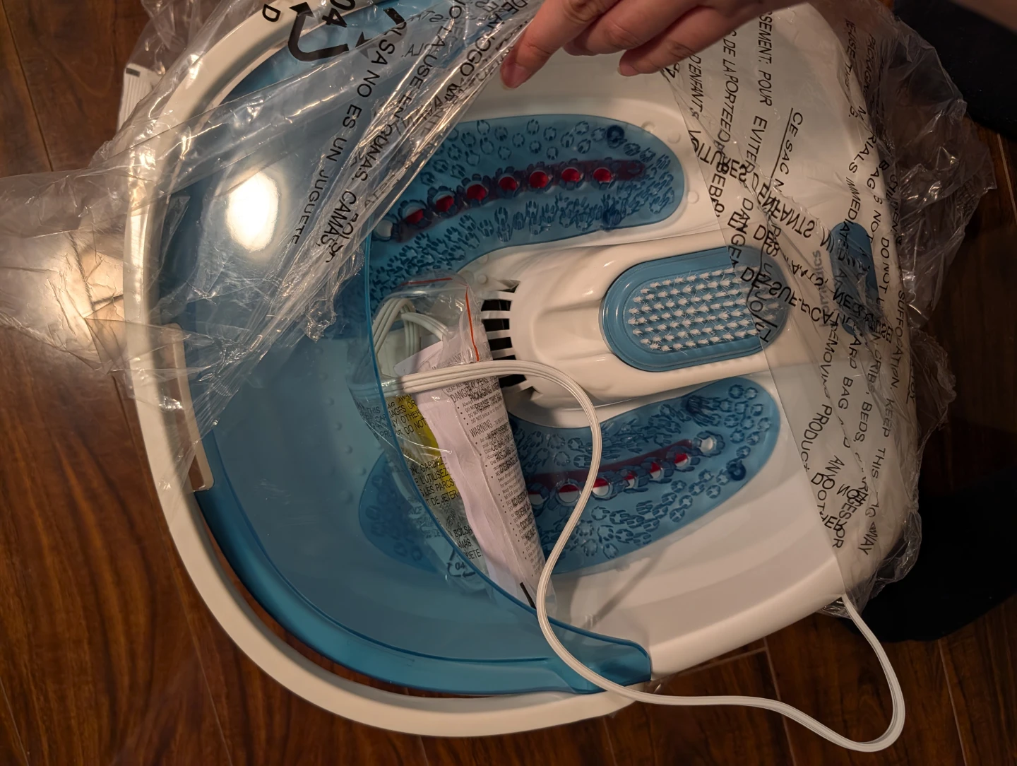 HoMedics Bubble Spa Elite Footbath with Heat Boost - photo 3