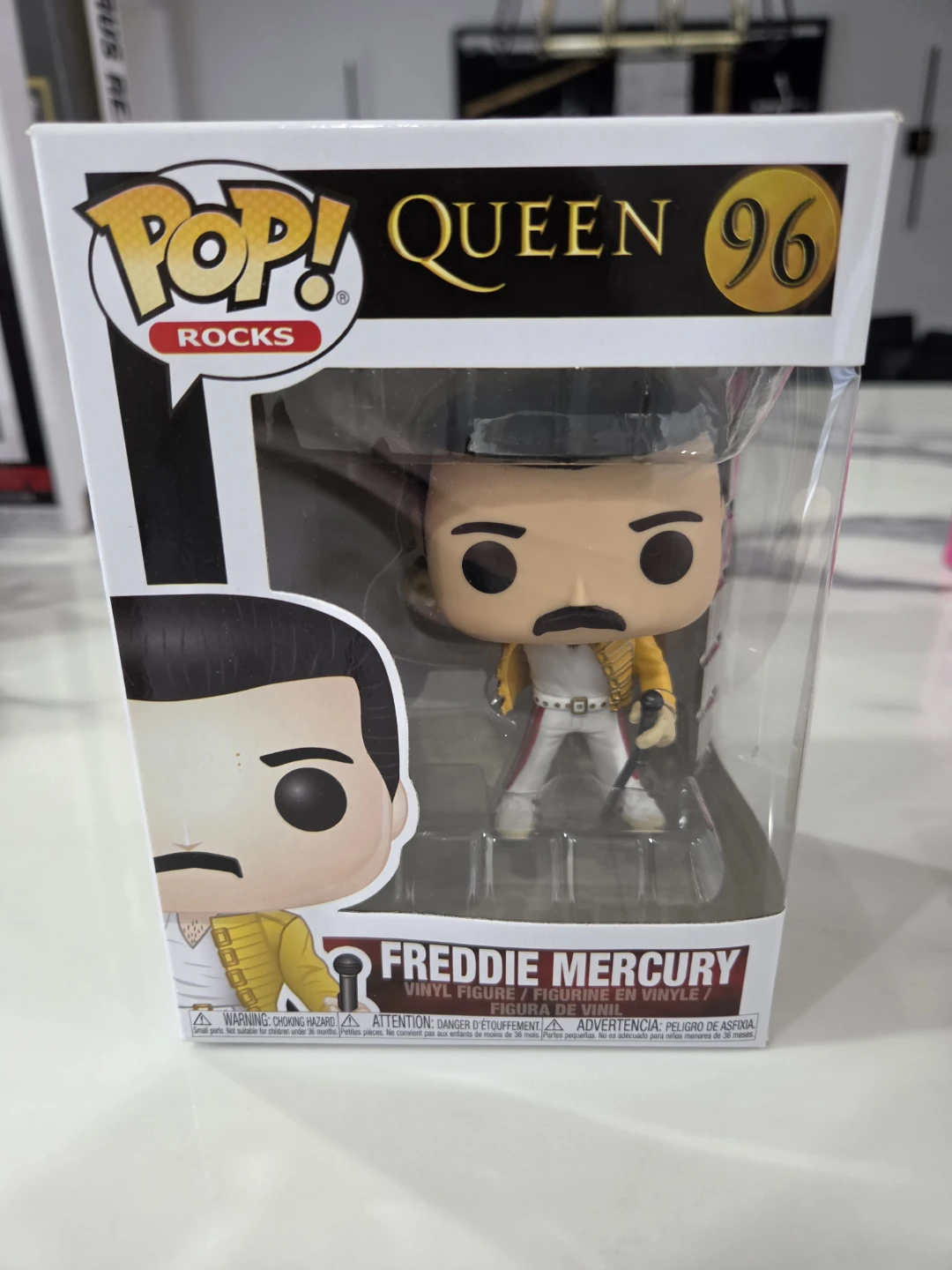 Funko Pop! Rocks Queen Freddie Mercury Vinyl Figure 96