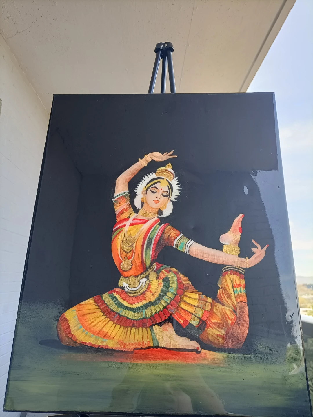 Indian Dancer Painting