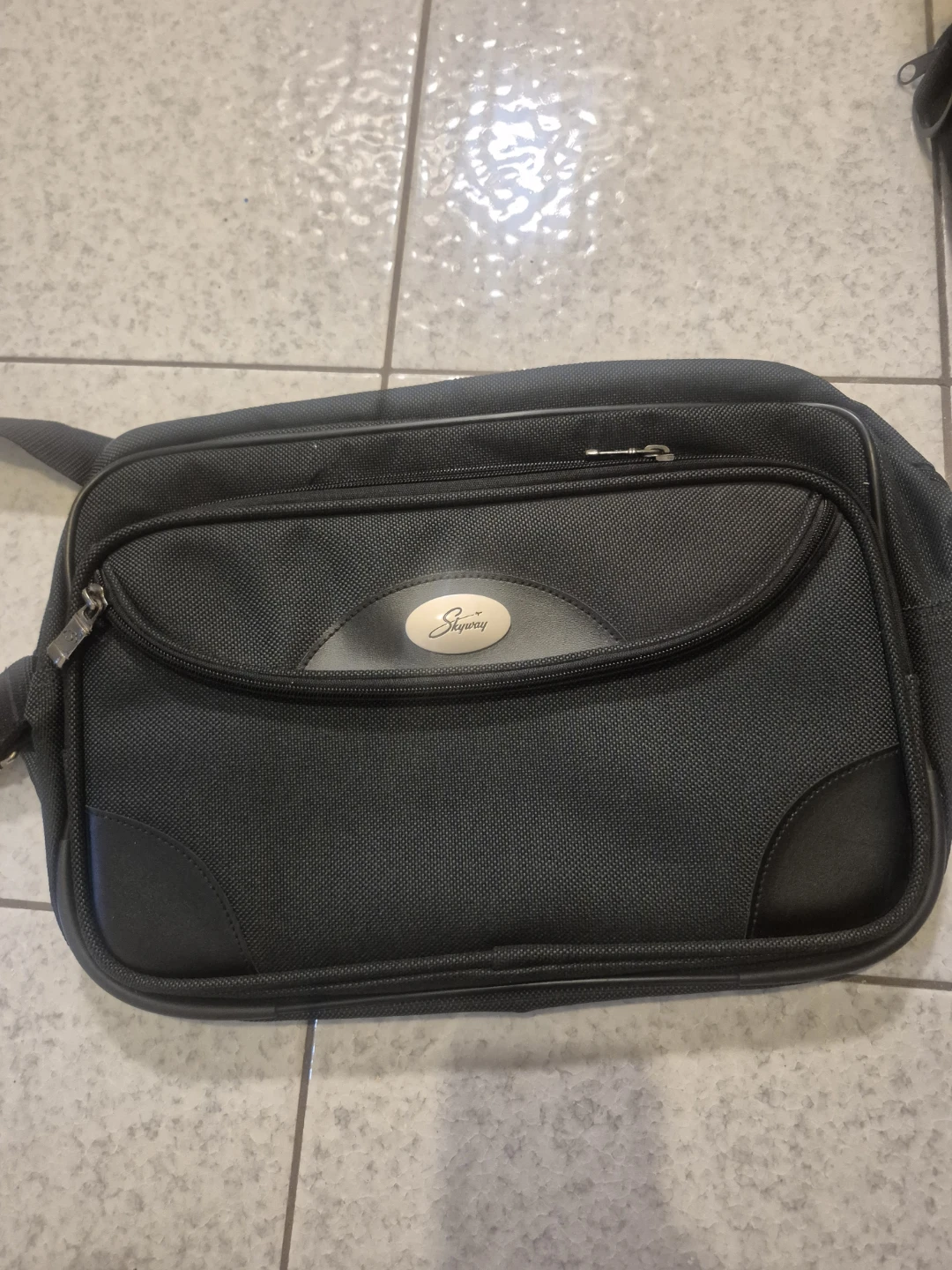Skyway Black Travel Toiletry Bag