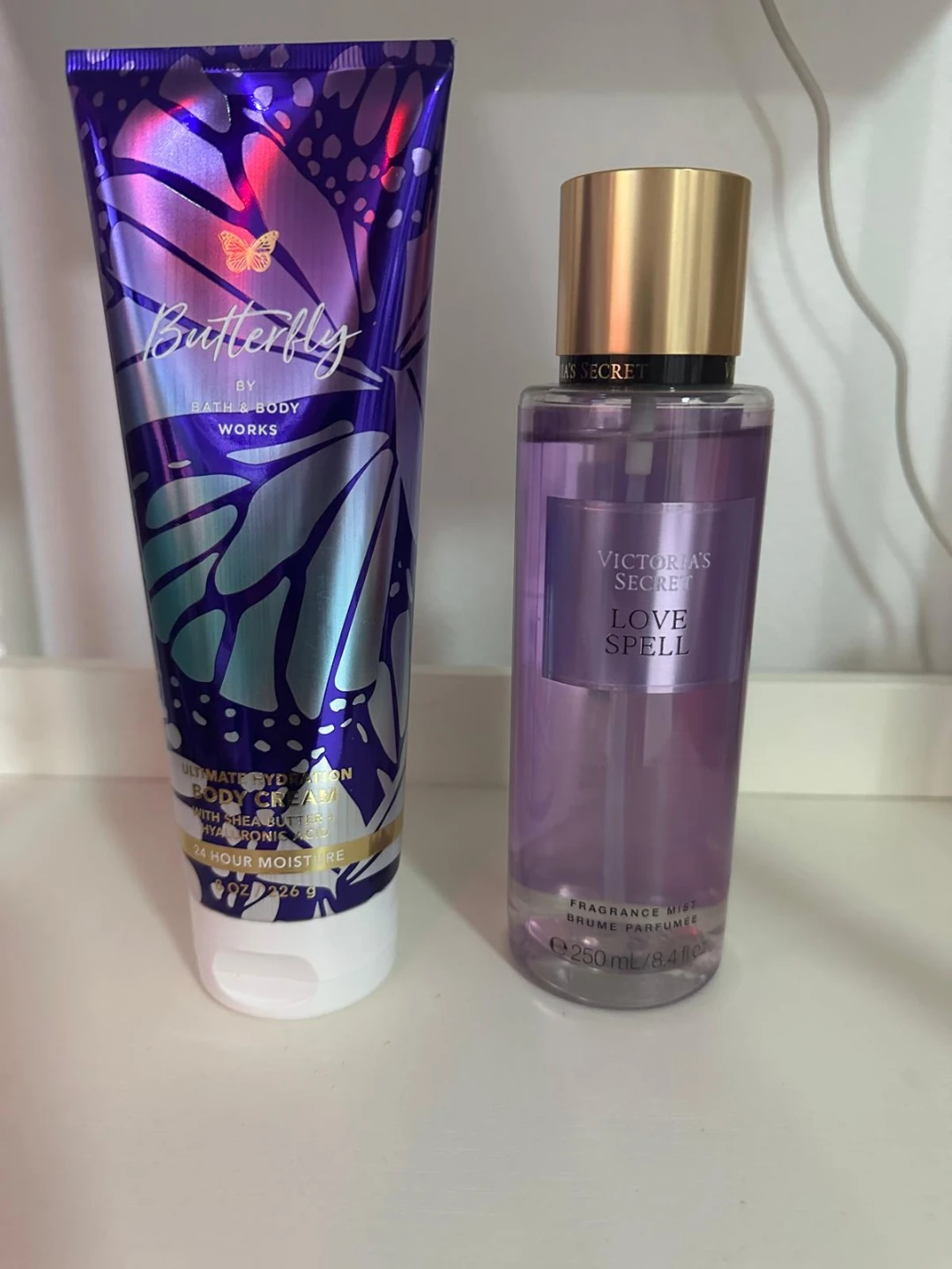 Bath & Body Works Butterfly Body Cream & Victoria's Secret