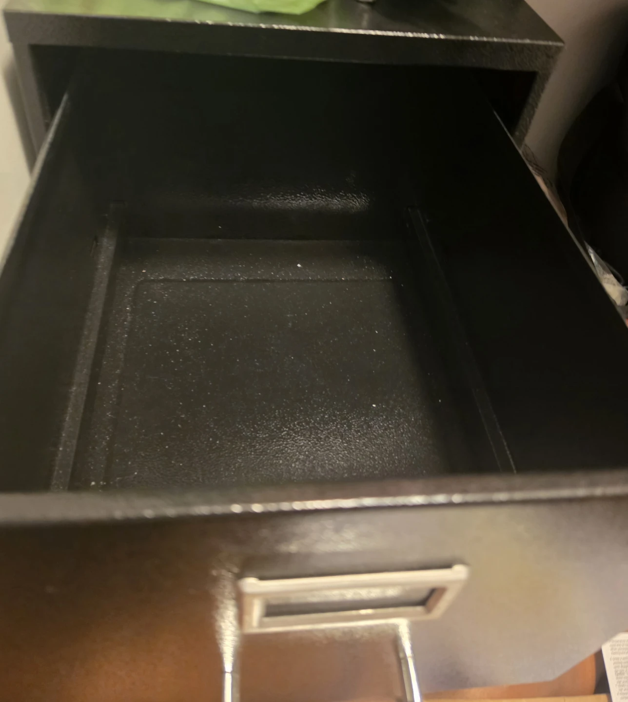 Black 2-Drawer Filing Cabinet - photo 3