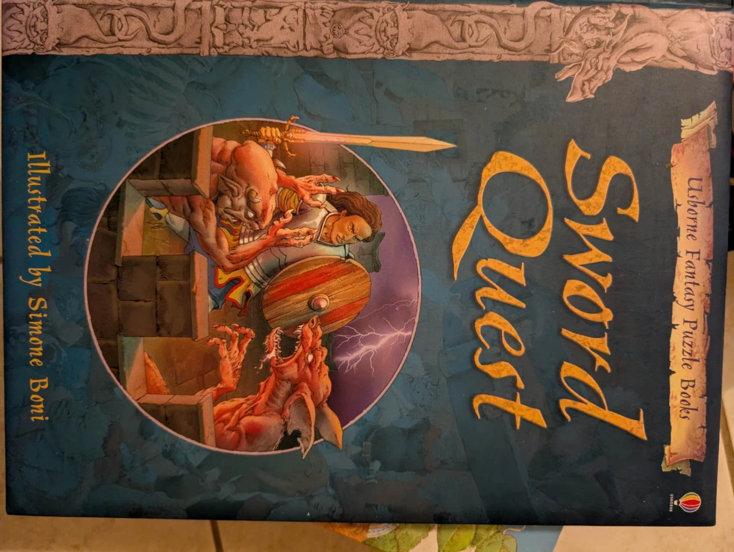 Usborne Sword Quest Fantasy Puzzle Books