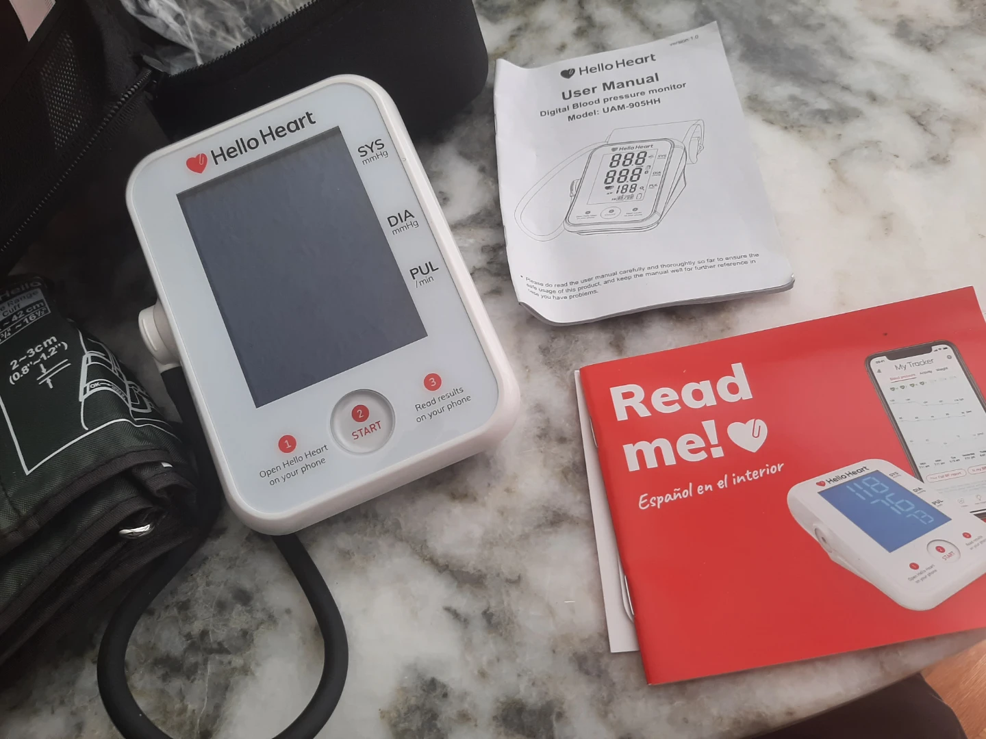 Hello Heart Digital Blood Pressure Monitor UAM-905HH