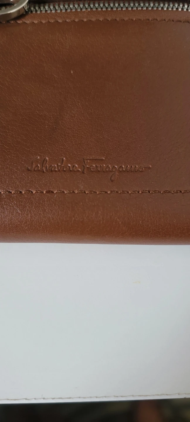 Salvatore Ferragamo Brown Leather Bi-Fold Wallet - photo 3